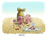 Cartoon: Lady AA (small) by marian kamensky tagged lady,gaga,musik,pop,kultur