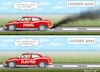 Cartoon: LINDNERS DILEMMA (small) by marian kamensky tagged elektroauto,lindners,dilemma