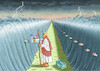 Cartoon: MOSES TRUMP IN TEXAS (small) by marian kamensky tagged moses,trump,in,texas