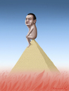 Cartoon: Mubarak want to stay! (small) by marian kamensky tagged humor