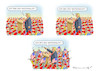 Cartoon: NAZI TRUMP (small) by marian kamensky tagged obama,trump,präsidentenwahlen,usa,baba,vanga,republikaner,inauguration,demokraten,wikileaks,faschismus,manafort,cohen,hurrikan,florence,kavanaugh