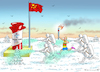 Cartoon: OLYMPISCHES FEUER 02 (small) by marian kamensky tagged olympische,winterspiele,in,china