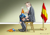 Cartoon: PAPA RAJOY UND PUIGDEMONT (small) by marian kamensky tagged rajoy,und,carles,puigdemont,katalonien,referendum,abspaltung