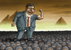 Cartoon: Pharao Mursi (small) by marian kamensky tagged mohammed,mursi,isalmunruhen,botschaft,erstürmung,ägypten,arabischer,frühling