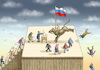 Cartoon: PRÄSIDENTENWAHL IN RUSSLAND (small) by marian kamensky tagged präsidentenwahl,in,russland,putin,nationalismus