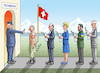 Cartoon: Putin ausgeladen Friedensgipfel (small) by marian kamensky tagged putin,ausgeladen,friedensgipfel