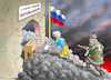 Cartoon: PUTINS REFERENDUM (small) by marian kamensky tagged putins,referendum,luhansk,donezk