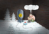 Cartoon: PUTINS SUIZIDGEDANKEN (small) by marian kamensky tagged putins,suizidgedanken