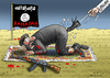 Cartoon: RAMADANIST (small) by marian kamensky tagged irak,isis,al,baghdadi,kaida,terrorismus,assad,obama,usa,eu,putin,boko,haram,ramadan,tunesien,pamyra,schlepper,bundeswehr