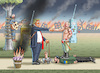 Cartoon: REPUBLIKANER BLOCKIEREN (small) by marian kamensky tagged ukraine,hilfe,republikaner,trump,biden,seleskyj,nato