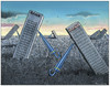 Cartoon: Rettungsschirme (small) by marian kamensky tagged spanien,banken,merkel,euroschirm,eurokride