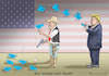 Cartoon: ROY MOORE AND TRUMP (small) by marian kamensky tagged obama,trump,präsidentenwahlen,usa,baba,vanga,republikaner,inauguration,demokraten,roy,moore,and,wikileaks,faschismus