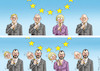 Cartoon: SALVINISIERUNG DES ABENDLANDES (small) by marian kamensky tagged merkel,seehofer,unionskrise,csu,cdu,flüchtlinge,kontrollzentren,für,salvini,defizit