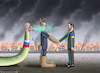 Cartoon: SCHOLZ BESUCHT UKRAINE (small) by marian kamensky tagged scholz,besucht,ukraine,taurus