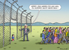 Cartoon: SEEHOFERS MATHEMATIK (small) by marian kamensky tagged eu,flüchtlinge,asyl,politik,willkommenskultur,terrorismus,heidenau,horst,seehofer,bayern