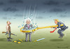 Cartoon: SESSIONS MUST GO ON (small) by marian kamensky tagged obama,trump,präsidentenwahlen,usa,baba,vanga,republikaner,inauguration,demokraten,wikileaks,faschismus,sessions,jamal,khashoggi