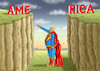 Cartoon: SUPERTRUMP (small) by marian kamensky tagged big,beautiful,bill