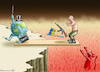 Cartoon: SWIFT (small) by marian kamensky tagged putins,bescherung,ukraine,provokation,swift,nato,osterweiterung
