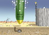 Cartoon: TEUERE MUTTER ALLER BOMBEN (small) by marian kamensky tagged assad in chan schaichun sarin giftgasanschlag trump moab afganistan tomahawk
