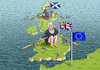 Cartoon: THE BREXIT LADY THERESA MAY (small) by marian kamensky tagged brexit,theresa,may,england,eu,schottland