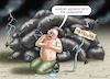 Cartoon: TOTE RUSSEN IN MAKIJIWKA (small) by marian kamensky tagged tote,russen,in,makijiwka,putin,ukraine,krieg