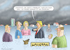 Cartoon: TRUMP BESUCHT HOUSTON (small) by marian kamensky tagged trump,besucht,houston