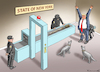 Cartoon: TRUMPS ANKLAGE (small) by marian kamensky tagged trumps,anklage,new,york