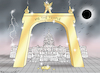 Cartoon: TRUMPS TRIUMPHBOGEN (small) by marian kamensky tagged trumps,triumphbogen