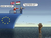 Cartoon: UK UND UNGARN UNGERN (small) by marian kamensky tagged viktor,orban,ungarn,internet,digital,pressefreiheit,nationalismus