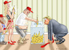 Cartoon: UNITED STATES OF BANANA (small) by marian kamensky tagged coronavirus,epidemie,gesundheit,panik,stillegung,george,floyd,twittertrump,pandemie