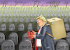 Cartoon: UNSCHULDSDESINFEKTOR TRUMP (small) by marian kamensky tagged coronavirus,epidemie,gesundheit,panik,stillegung,trump,pandemie