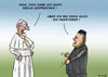 Cartoon: Unseeliger Kim Jong Un (small) by marian kamensky tagged seeligsprechung,in,südkorea,nord,korea,papst,kim,jong,un