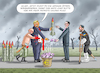 Cartoon: WAFFENHÄNDLER (small) by marian kamensky tagged musk,trump,zuckerberg,bezos,felon,and,elon,in,panama,zölle,diktator,selenskyj,putin,ukraine,usa,china,handelskrieg,patriot
