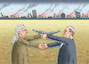 Cartoon: WAFFENRUHE IM NAHEN OSTEN (small) by marian kamensky tagged waffenruhe,im,nahen,osten,hamas,israel