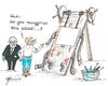 Cartoon: George Bushs Easel (small) by Thommy tagged george,bush,paintings