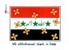 Cartoon: Marks of Invasion and withdrawal (small) by Thommy tagged iraq,us,withdrawal