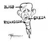 Cartoon: Obamas Transition to Power (small) by Thommy tagged obama gaza blago