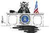 Cartoon: Presidential Address by Obama (small) by Thommy tagged bp gulf oil spill obama