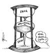 Cartoon: The War Timer (small) by Thommy tagged iraq,afghanistan,iran,and