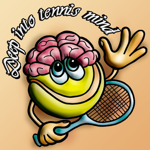Cartoon: tenis (medium) by Krzyskow tagged rysunek