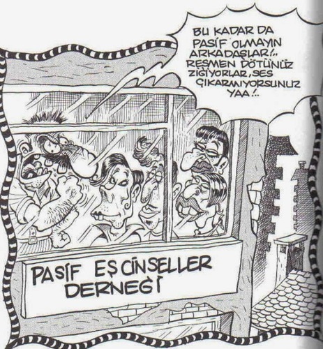 Cartoon: Pasif Escinseller Dernegi (medium) by lgbti tagged pasif,escinseller,dernegi