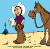Cartoon: Buckshot by Kid Cardona (small) by kidcardona tagged comic cartoon western horse cowboy