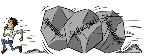 Cartoon: sosschuldnerhilfe 05 (medium) by sahin tagged sosschuldnerhilfe,berlin