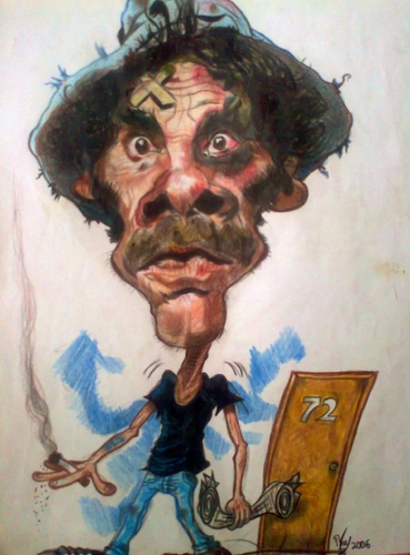 Cartoon: Ramon Valdez (medium) by RoyCaricaturas tagged don,ramon,chavo,famous,actors