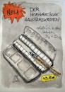 Cartoon: Homöopathischer Hausfarbkasten (small) by geralddotcom tagged homöopathie,malen,farben,unsichtbar,potenz,globuli,sensation