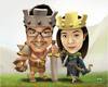 Cartoon: clash of couple (small) by juwecurfew tagged clash,of,clan,couple