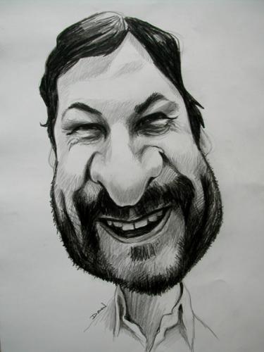 Cartoon: Lars Von Trier (medium) by Dan tagged lars,von,trier,caricature,movie,cinema,dan