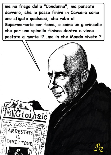 Cartoon: E Giustizia per tutti (medium) by paolo lombardi tagged italy,politics,freedom