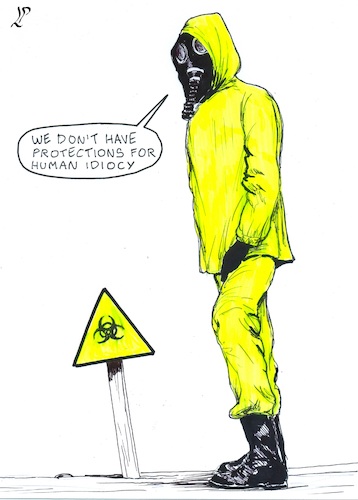 Cartoon: Emergency (medium) by paolo lombardi tagged virus