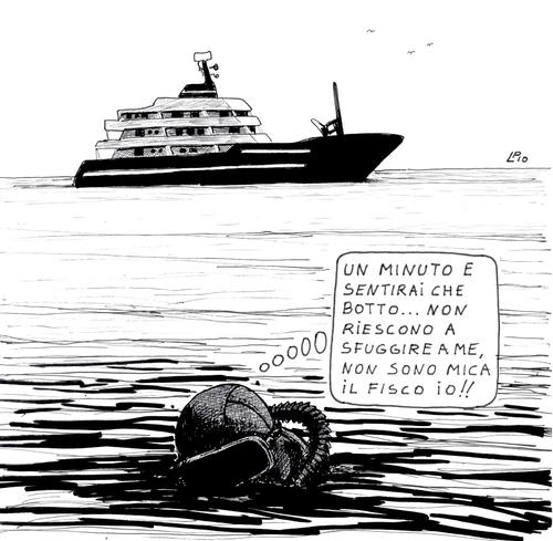 Cartoon: Follia (medium) by paolo lombardi tagged italy